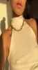 Chokers 2021 Fashion Paperclip Chain Necklace Women Retro Gold Color Thick Lock Choker Necklaces For Jewelry Gift5309536