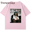 T-Shirts SOS Tour Sza Grafik T-Shirt Männer T-Shirt Hip Hop Rapper Frauen Kleidung Cotton Man Kurzarm T-Shirt 90S Streetwear Unisex Tops