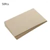 Present Wrap 50 Sheets Blank Kraft Paper Card PRINTABLE POTECARD J60A