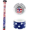 Softball AMA Sport Over Grip Baseball Bat Grip Tapes Us Mexico Flag Sweet Absorbants Absorbants Tapes Nonslip pour les raquettes Accessoires