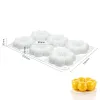 Moulds 6 Hole Silicone Donut Mold Flower Ball Baking Pan NonStick Baking Pastry Chocolate Cake Dessert Tool Bagels Muffins Donut Maker