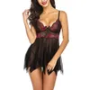 Leuke lingerie, sexy damesonderzoek, mesh nachthemd, leuke set