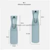 Water Filter Cleaners Spot 200Ml 300Ml 500Ml High Pressure Continuous Cleaner Spray Bottle Fine Mist Vase Personal Care Hairdressing D Oth8E