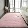 Tapetes de tapetes super macios para a sala de estar, quarto de luxo de pelúcia para casa de pelúcia para casa de piso peludo tapetes infantis garotas garotas rosa tapete