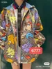 Damesjacks Designer G Joint Naam Kawaii Animal Print Zipper Jacket Casual Hooded Coat