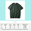 2024 Japanese Retro T-shirt Men Summer Short Sleeve Casual Tees 80 Garn 100% Cotton Rib Round Neck Pocket Embroider T-shirts Lossa rena färgtoppar Manliga kläder