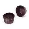 Moules 500pcs / lot mini doublures de papier en chocolat Baking Muffin tasse gâteau Cupcakes Couleur Couleur solide 2x2cm