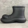 Casual Shoes Högsta kvalitet 2024 Autumn and Winter Rain Boots Series Doll Head Letter Designer Sport