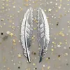 1Pc Retro Metal Feather Bookmark Fashion Leaf Shape Page Marker Student Stationery Child Gift School Office Accessories