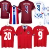 Odegaard Halland Norwaies Soccer Jerseys 2024 25 Solskjaer T. A. Flo Norge 1998 Koszulki piłkarskie Nusa Bobb Home Red Classic Retro Football Kit