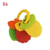 Mobiler# Baby Hand Grepp Ball Rattles Fitness Soft Rubber Hand Rattles Fish String Teether Spädbarn 0-1 år gamla utbildningsleksaker D240426