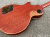 Guitare électrique Jimmy Page Modèle Relic Honey Burst peinture et parties vieilles pièces de flamme riche en os à pont de pont à ponte