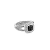 Srebrny pierścień DYS925: idealne połączenie stylu i komfortu