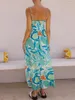 Casual Dresses Women S Floral Long Beach Dress Sleeveless Spaghetti Strap Ruched Corset Midi Slip Going Out Sundress