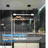 Shower Curtains Rod Nail-free Tension Bracket Clothing Hanging Pole Iron Clothes Drying For Wardrobe