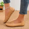 Sıradan Ayakkabı Moda Kadınlar Düz Yaz Sığ Nefes bayanlar Konfor Sofe Slip On Flats Trend Çok yönlü ayakkabı Zapatos Mujer