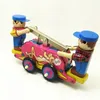 COLLECTION CLASSIQUE DROINT Rétro Clockwork Wind Up Metal Walking Tin Lever Lever Railway Truck Workers Mécanical Toys Kids Gift 240424