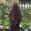 Bandanas Durag Extra Triangle Khimar Headdsed Dubai Trkiye Headds Women Исламская вуаль в завесу (без платья) 240426