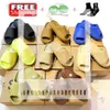 Designer Slides Soft Sandals Eva Sliders Foam Runners bekväma strand tofflor Onyx Sand Designer Origina 905