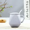 Mugs Mantianxing Mug Ceramic Cup With Lid And Spoon Diamond Gift