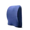 Cuscino 1 PC Supporto lombare Memory Foam Tessuto in tessuto Basso dolore per sedie Auto Home Office Allevia