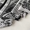 Bandanas Durag 2022 New Womens Silk Satin Hair Scarf Fashion Square Printed HeadBand 70cmプロフェッショナルアクセサリーデザイナーヘッドバンド240426