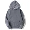 Heren Hoodies Nieuwste Solid Color Hoodie Lange Mouw Plus Size losse pullover Casual Sports Street Clothing