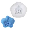 Moulds Butterfly Orchid Shape Silicone Cake Mold 3D Flower Fondant Cake Mould Cupcake Jelly Candle Decoration Baking Tools