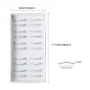 Eyelashes 50/100 Pairs False Eyelashes Handmade Training Practice Lashes Soft Natural For Beginners Eyelash Extension Beauty Salon Student