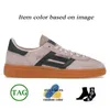 Low Og Origin Flat Handball Spezial Designer Casual Shoes Casual Chores Plateforme Femmes Mens Galles Bonner Pony Leopard Silver Trainers Athletic Sporty Rich Rich Black White Sneakers