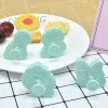 Formen 4pcs Dinosaurier Cookie Cutter Keks Bosser Stempelform Cartoon Tiermuster Fondant Cookie Formen Backkuchen Dekorationswerkzeuge