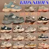 Designer Kids Sneakers traspiranti 9060 Girls Scarpe ragazzi Gioventù allenatori casual Sneaker Atletica alla moda Toddlers Blue Haze Rain Cloud Cloud Blosso G2KR#