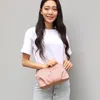 Bolsas de hombro para mujeres Vintage Agua Nylon Messenger Messenger Crossbody Lady Small Shell Bolsa Feminina Zippers Paquete