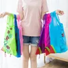 Shopping Bags Multicolor Storage Foldable Convenience Multi Purpose Women's Supplies Nylon Strawberry Shaped Reusable Grocery