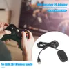 Profesyonel USB Alıcı PC Adaptör Oyun Aksesarları Oyun Konsolu Denetleyici PC Alıcı Xbox 360 Kablosuz Tutma 240411