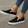 Casual skor kvinnor 2024 manlig sneaker canvas pojkar mode slip-on vulkaniserade lägenheter icke-läder zapatos hombres