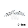 Hair Clips Wedding Comb Woman Decor Smooth Teeth Luxurious Glittering Headdress For Banquet Dresses Skirts