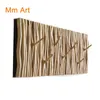 Figurines décoratives Porte de porte Mur Murs en bois massif Créative Creative Hamed Mur Moucté Rack Nordic