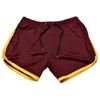 Men's Shorts 2024 Mens Sports Gym Athletic Shorts Middle Trousers Elastic Band Sports Man Middle Soft Cotton Blend Running d240426