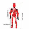 Action Toy Figures robot stampato 3D Diagramma d'azione dell'articolazione completa 13 Diagramma di azione fittizio con arresto Motion Animationl2403