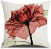 Pillow Modern Floral Print Cover 50x50 For Outdoor Patio Garden Living Room Sofa Farmhouse Decoration Home