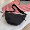 Evening Bags Unisex Bag Waterproof Nylon Dumpling Female Korean Version Solid Color Large-capacity Shoulder Messenger Male