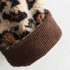 Damenjacken Frauen Langarm Langarm Leopard Print Fleece Mantel Fashion Lose Kunstfell Winter lässig Fuzzy Cardigans