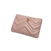 24SS Women Luxurys Designers Wallet Bags Handbag Marmont Gold Hardware Bag äkta läder Messenger Wallet Purse Purse Card Holder 145cm Fltgf