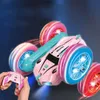 Elektro-/RC-Auto Kinder doppelseitig Stunt Fernbedienung Spielzeugauto WLAN Fernbedienung Auto 360 Rotation Neue Spielzeugauto Geburtstagsgeschenkl2404