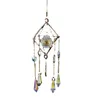 Decorazioni da giardino Chandelier Chimes Wind Chimes Prisms Crystal Prisms sospeso Sun Catcher Cionico Patio Windtown Decorazioni per esterni per interni Rai Otzgw