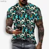 Men's T-Shirts Art Graffiti 3D Print Abstract Retro Fashion Forward Casual Men Women Street Hip-Hop Round Neck Short Sleeve T-shirt Summer TopsXW