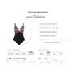 새로운 일체형 삼각형 수영복 여성 V- 넥 색상 조합 수축 주름 커버 배꼽 섹시 고삐
