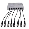 Laddare 4 eller 8 kanal CCTV Passiv video Balun RJ45 UTP Twisted Par Cable BNC Output