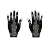 Tattoos 1 Pair Fashion Out Henna Stencil Temporary Hand Tattoos DIY Body Art Sticker Beauty Hand Decal Wedding Painting Makeup Tool